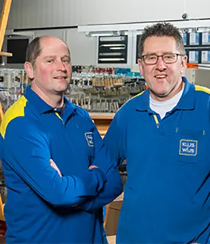 Carl en Alex Maas